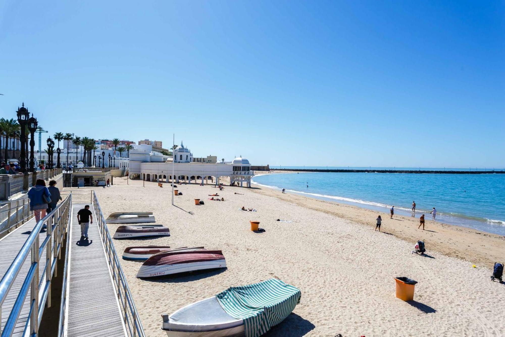 El Tesoro De La Caleta By Cadiz4Rentals Bagian luar foto